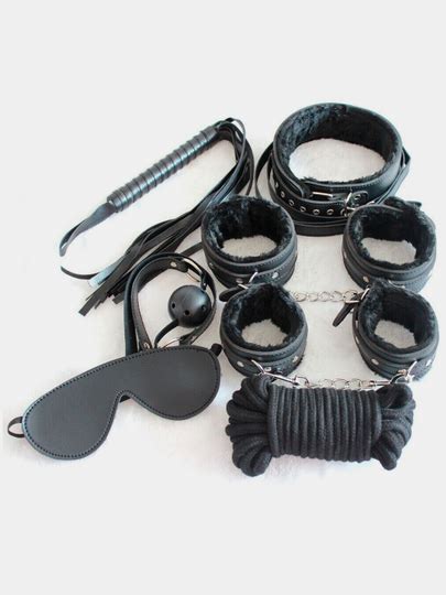 Набор 7 предметов БДСМ связывания и обездвиживания плетка маска ошейниксекс игрушки за 980