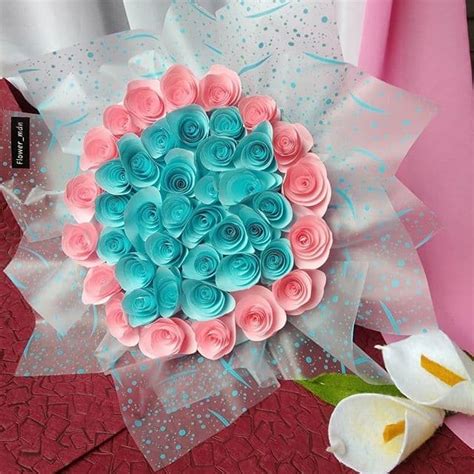 28+ Gambar Bunga Dari Kertas Warna Terbaru