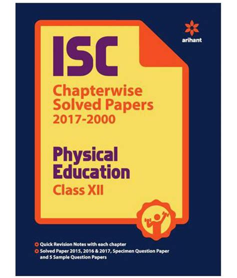 ISC Chapterwise Solved Papers 2017-2005 Physical Education ...