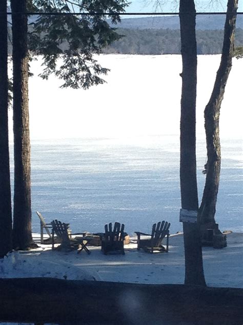 Maybe you would like to learn more about one of these? Sacandaga Lake on a cold January day. | Lake house, Lake ...