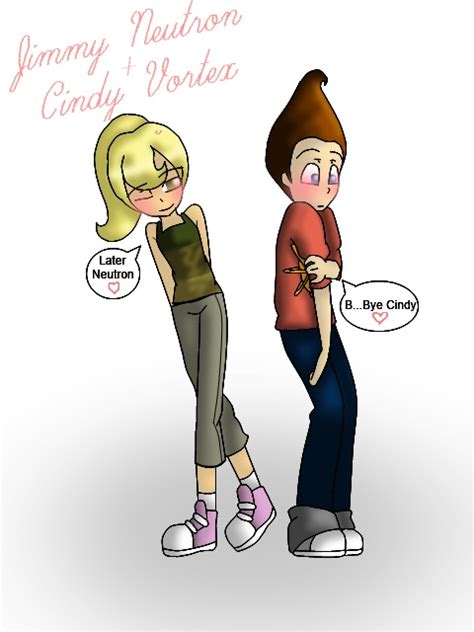 Jimmy Neutron X Cindy Vortex By Shy Miyako On Deviantart