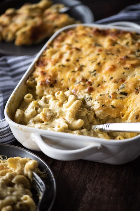 Creamy Baked Four Cheese Mac And Cheese Dude That Cookz