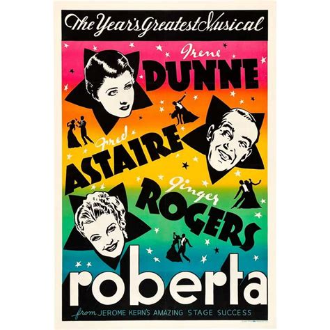 Roberta Movie Poster Style A 27 X 40 1935