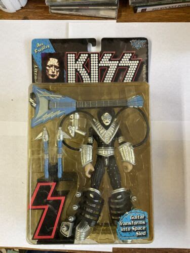 Vintage Kiss Ace Frehley Ultra Action Figure By Mcfarlane Toys New Ebay