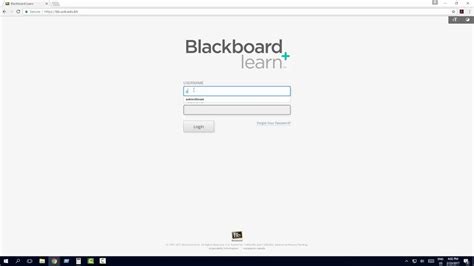 Blackboard Login Instruction Youtube
