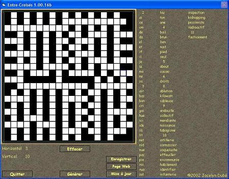 Word search is a word game that consists of the letters of words placed in a grid, which usually has a rectangular or square shape. Free crossword puzzle maker software download