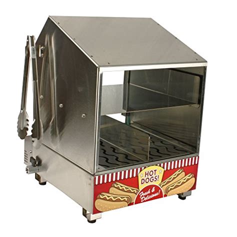 Paragon Dog Hut Hot Dog Steamer Red 8020 Concession Trailers For Sale