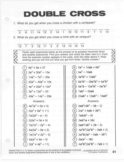 Worksheets are pizzazz algebra, , pizzazz book a, algebra with pizzazz answers work, pizzazz algebra, , , pizzazz algebra. Algebra Pizzazz Worksheets Answers