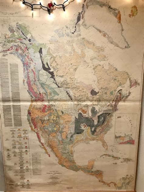 Rescued From Storage Geologic Map Of North America 1946 Rgeologicmaps