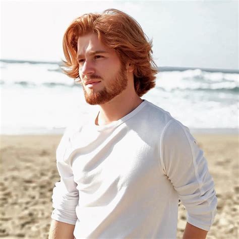 hi summer 🌞 goddessbraids red hair men long hair styles men ginger hair men