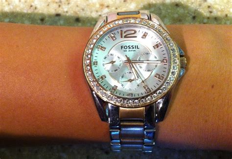 Silver Fossil Watch Every Time I Look At My Wrist I Love You More Fossil Watches Fossil