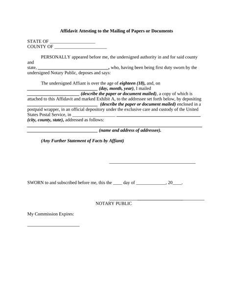 Attestation Form Fill Out And Sign Printable Pdf Template Signnow My