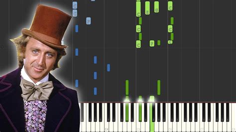 Willy Wonka Pure Imagination Piano Tutorial Synthesia Youtube
