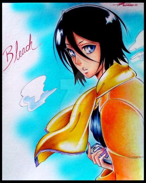 Bleach Kuchiki Rukia Fanart By Bushinryu11 On Deviantart