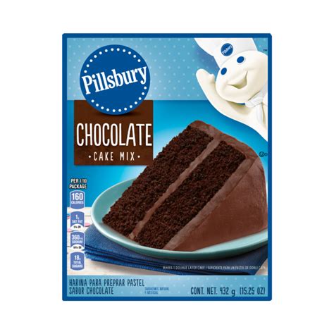 Pillsbury Chocolate Cake Mix Mercasid