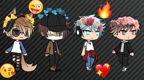 #gachalife #gacha #gachalifeoutfit sticker by restarting. 8 Boy Outfits/Characters in Gacha Life (free outfits ...