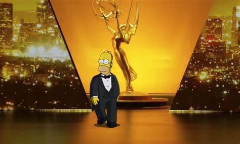 En Forme Homer Simpson A Ouvert La Cérémonie Des Emmy Awards