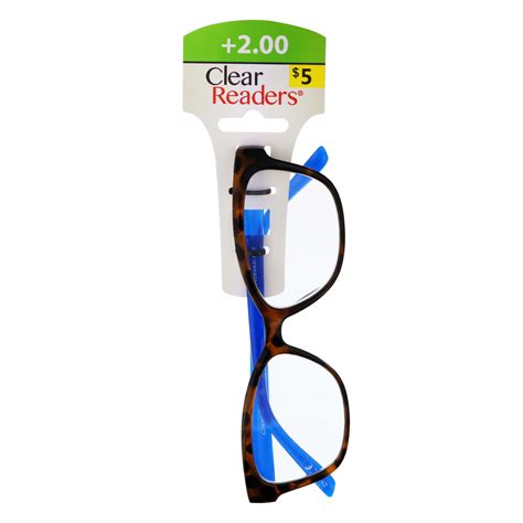 Select A Vision Clear Readers Glasses 2 00 Assorted Colors Shop Eyewear And Accessories At H E B