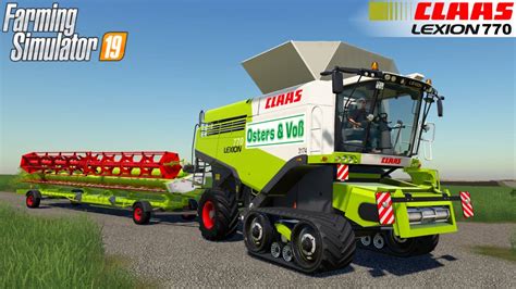 Fs19 Claas Lexion Osters And Voss Edition V10 Farming Simulator 19