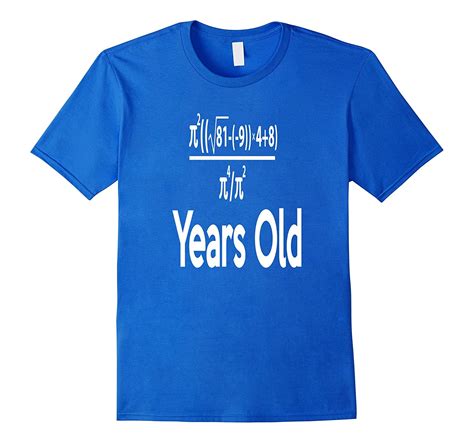 80 Years Old Algebra Equation Funny 80th Birthday Math Shirt Cl Colamaga