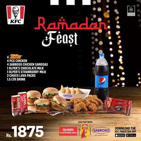 kfc ramadan deal 2023 for iftar latest jazz cash offers prices preparation point