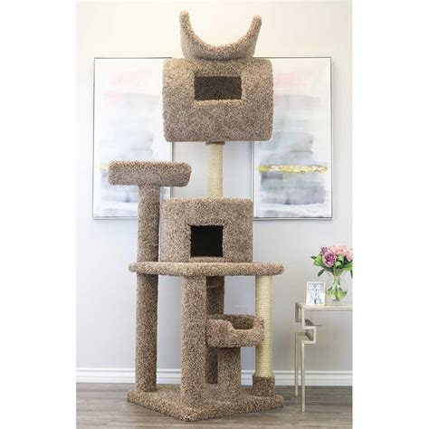 Is your cat the kind of little critter who loves being up high where they can see the whole room, watching what everyone's up to 14. Cat's Choice 7 Foot Tall Carpeted Cat Tower - CatsPlay ...