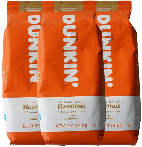 Amazon Com Dunkin Donuts Ground Coffee Lb Bag Multi Pack