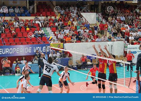 Volleyball Match European Ligue Editorial Stock Photo Image Of Indoor