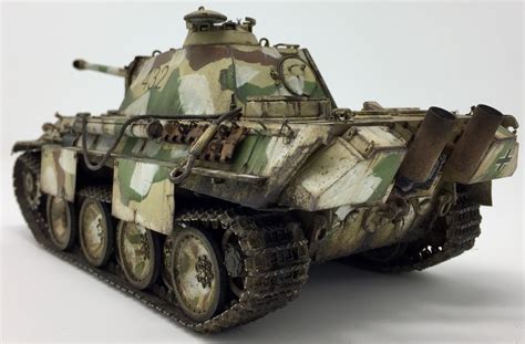 1 35 Scale Panther Ausf G Late Production 1945 German WWII Tank