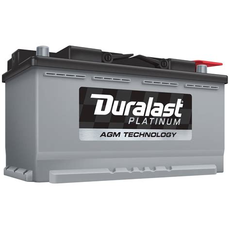 Duralast Platinum Battery H8 Agm Group Size 49 900 Cca Tayorete