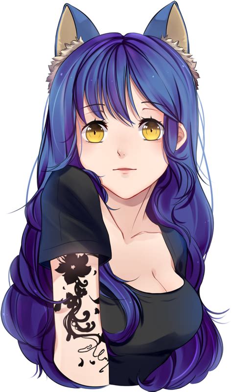 Anime Girl Png Transparent Image Download Size 822x1390px