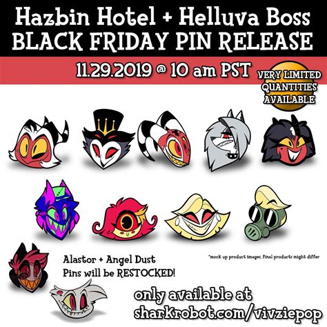 Hazbin Hotel Helluva Boss Updates On Twitter Launching Black Friday
