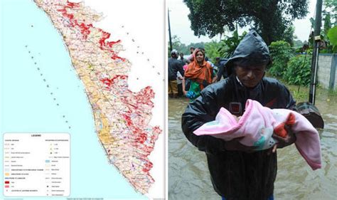 Thousands of people in the pathanamthitta district in central kerala have been trapped in their homes and the. Kerala flood map: India floods MAPPED - where is it flooded? Evacuation zones LISTED | World ...