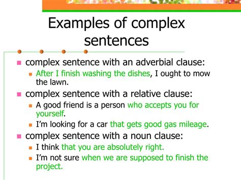 Ppt Making Complex Sentences Powerpoint Presentation Free Download