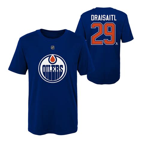 Child Edmonton Oilers Outerstuff Leon Draisaitl Player T Shirt Sportchek