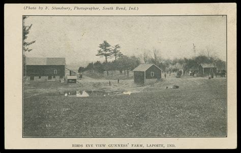You can see how to get to indiana farm bureau insurance on our website. Birds Eye View of Gunness' Farm, 1908 - Belle Gunness | Flickr
