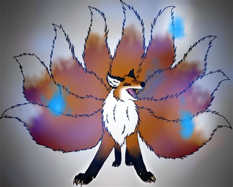 My Best At A Nine Tailed Fox By Twilightmeep On Deviantart