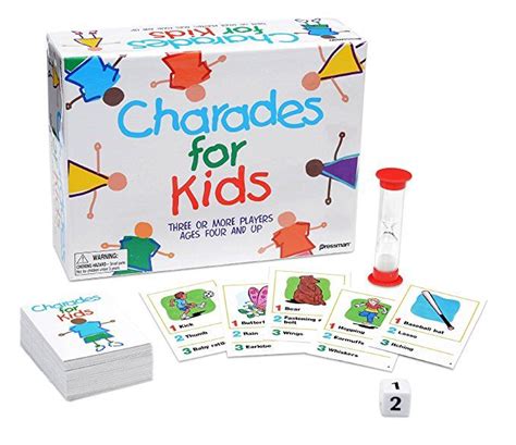 Charades For Kids Advanced Learners Charades For Kids Games For