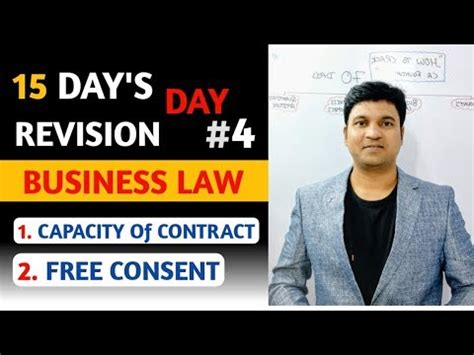 'all agreements are contracts if they are made by the free consent of the parties competent to contract, for a lawful consideration and with a lawful object, and are not hereby expressly declared to be void….' DAY 4 BUSINESS LAW l Capacity to CONTRACT and FREE CONSENT ...