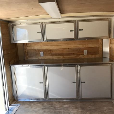 Enclosed Trailer Cabinets Aluminum Cabinets Matttroy