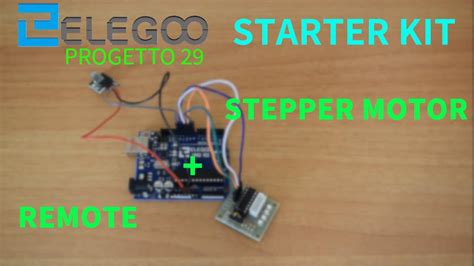Arduino Elegoo Progetto 29 Controlling Stepper Motor With Remote