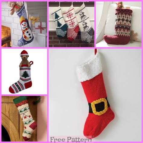 You can make it by hand for the most patterns for knifty knitter stockings use the plastic looms to create lovely designs. 6 Knit Christmas Stocking - Free Patterns (With images ...
