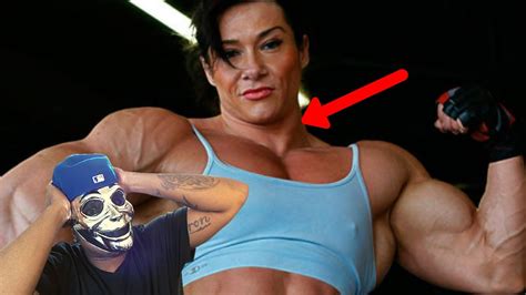 Female Bodybuilders Who Went Too Far Reaction Youtube