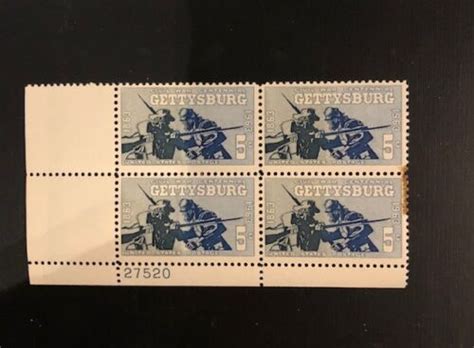 Civil War Centennial Gettysburg Cent Postage Stamps Ebay