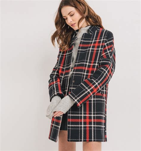 Découvrez notre catégorie manteau carreau issue de la collection suncoo : Manteau à carreaux Femme Promod - Manteau Femme Promod ...