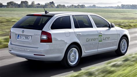 2012 Skoda Octavia Green E Line Test Car Wallpapers And Hd Images