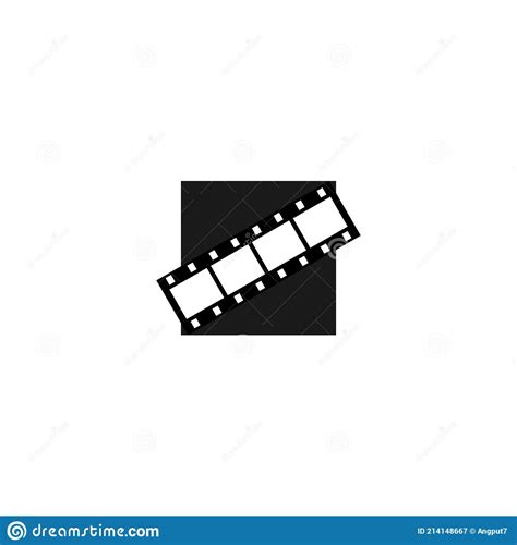 Illustration Vector Graphic Of Film Roll Logo Stock Vector