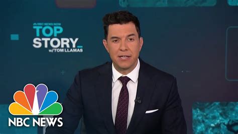 Top Story With Tom Llamas March 29 Nbc News Now Youtube
