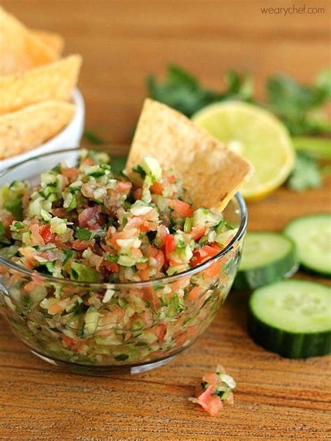 Maybe you would like to learn more about one of these? This fresh-tasting Cucumber Salsa is quick and easy to ...