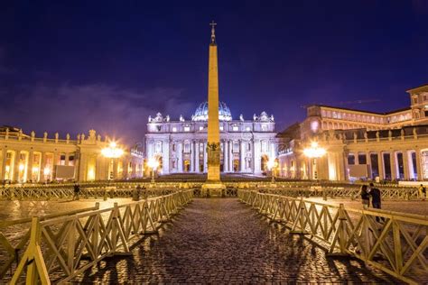 Vatican At Night Editorial Photography Image Of Religion 190382082